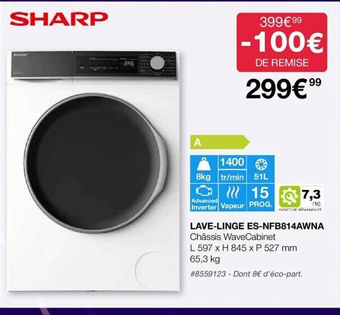 lave-linge sharp