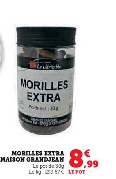 morilles extra maison grandjean