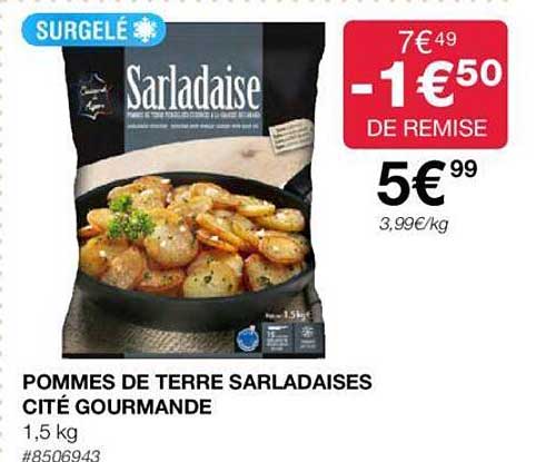 pommes de terre sarladaises cité gourmande