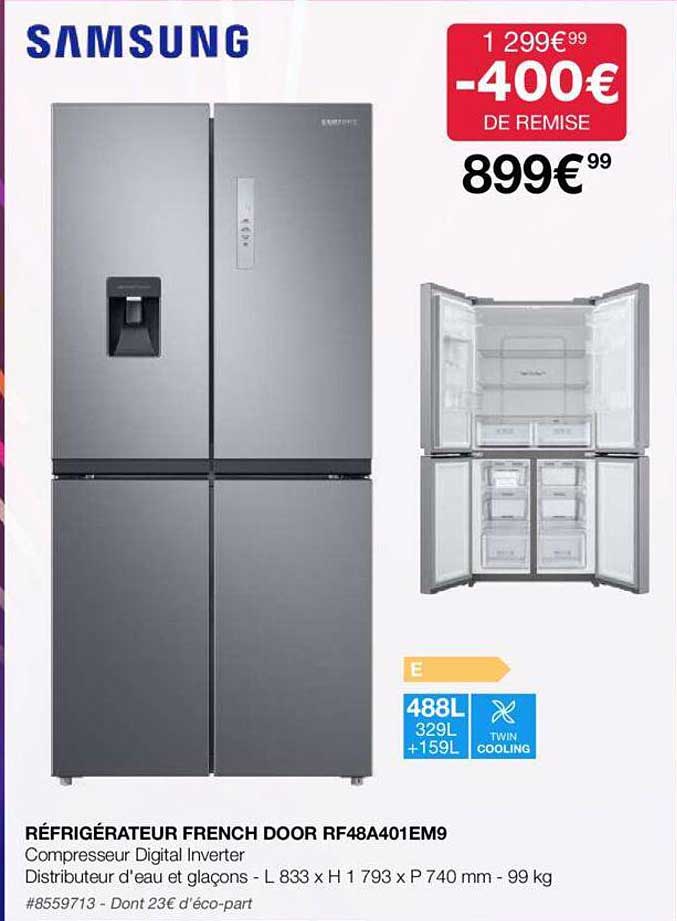 Réfrigérateur French Door Samsung
