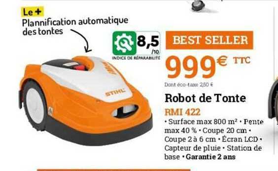 robot de tonte rmi 422