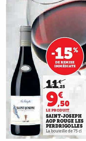 saint-joseph aop rouge les perdrigoles