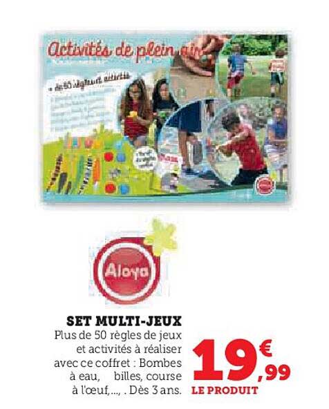 set multi-jeux aloya