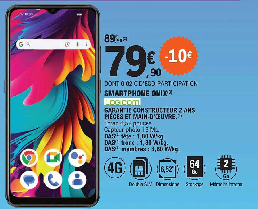 smartphone onix logicom