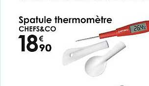 spatule thermomètre chefs & co