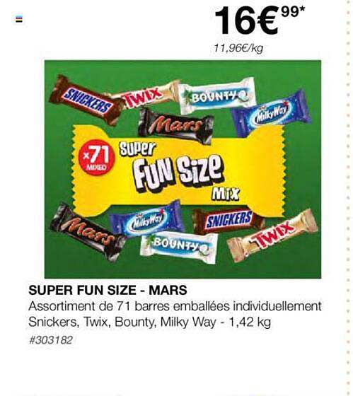 super fun size - mars