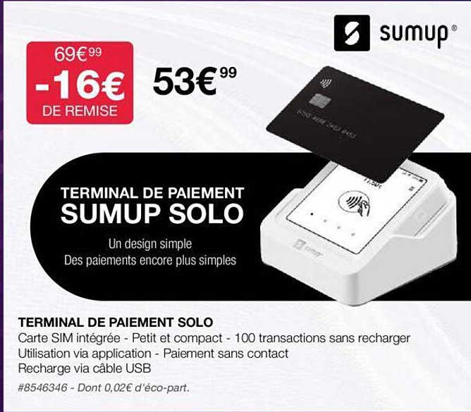 terminal de paiment solo sumup