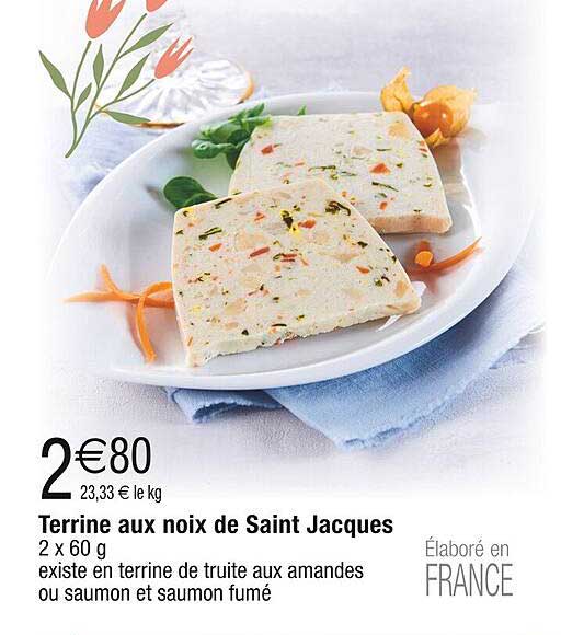 terrine aux noix de saint jacques