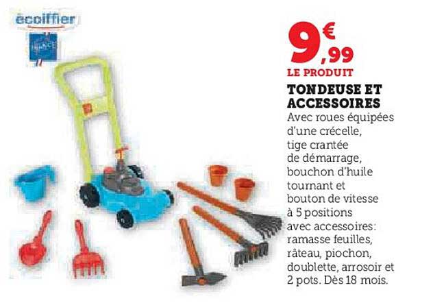 Tondeuse Et Accessoires écoiffier