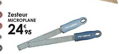 zesteur microplane