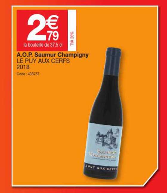 a.o.p. saumur champigny le puy aux cerfs