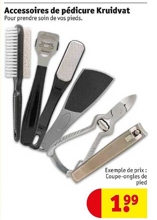 accessoires de pédicure kruidvat