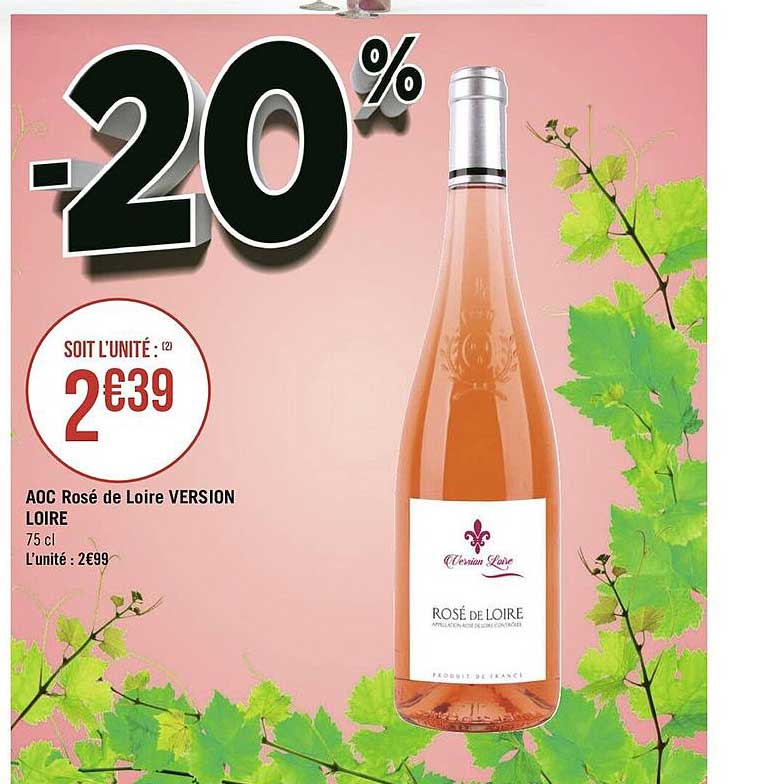 Aoc Rosé De Loire Version Loire