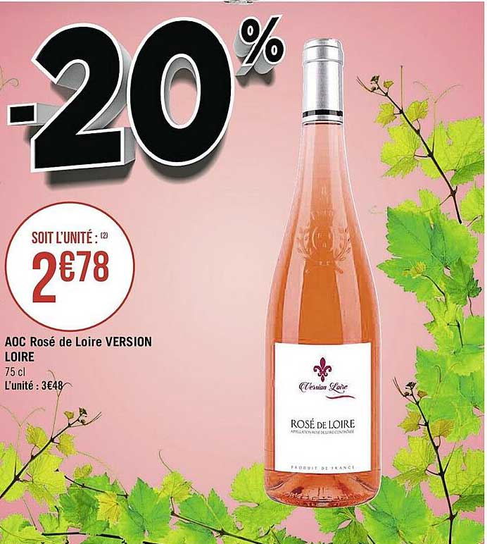 aoc rosé de loire version loire