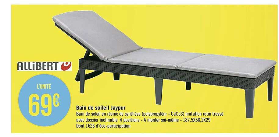 Bain De Soleil Jaypur Allibert