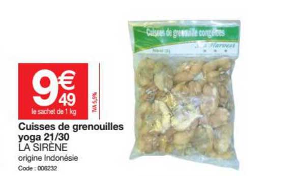 cuisses de grenouilles yoga 21-30 la sirène