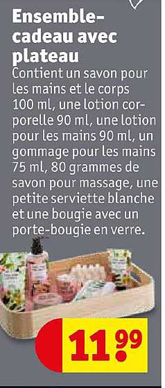 Ensemble-cadeau Avec Plateau