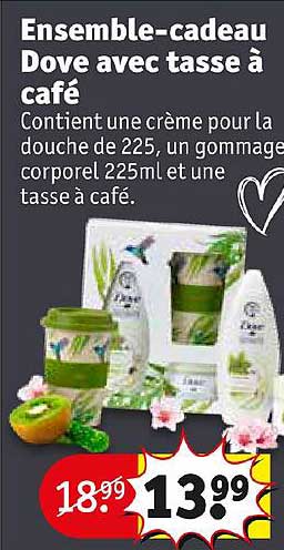 ensemble-cadeau dove avec tasse à café