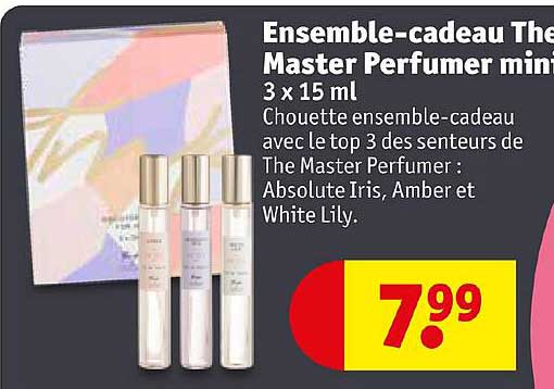 ensemble-cadeau the master perfumer mini