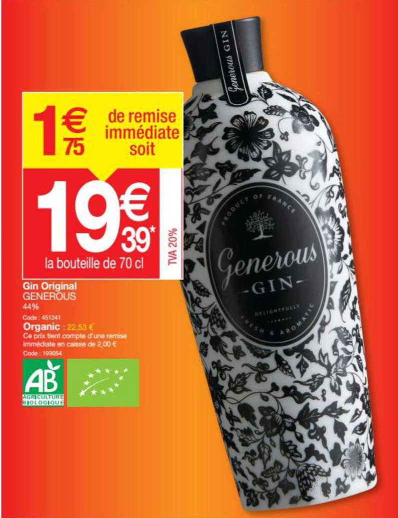 Gin Original Generous