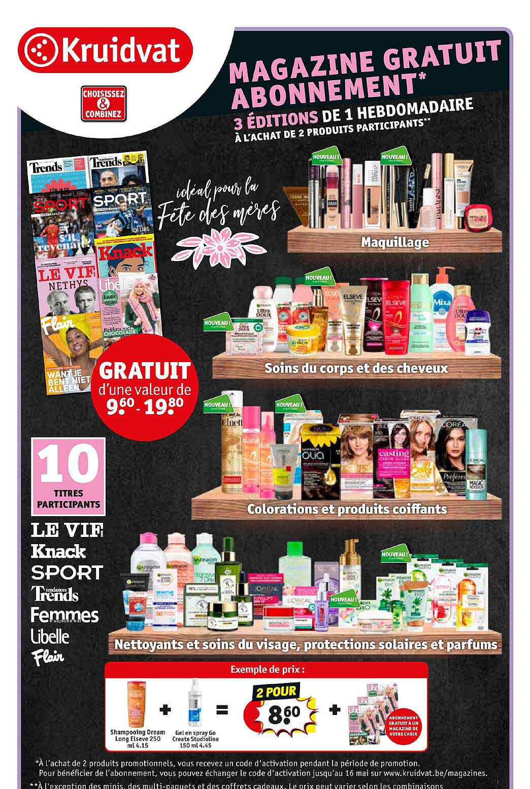 magazine gratuit abonnement