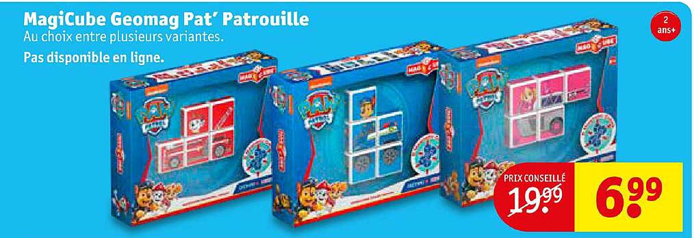 magicube geomag pat' patrouille