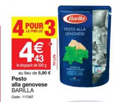 pesto alla genovèse barille