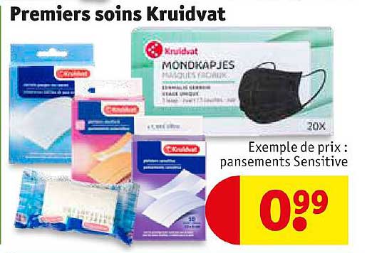 premiers soins kruidvat
