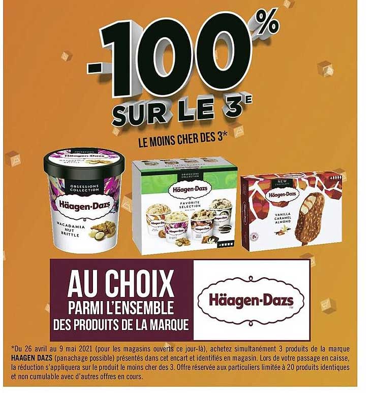 produits de la marque häagen-dazs