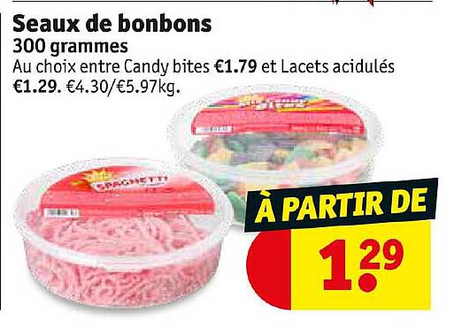Seaux De Bonbons