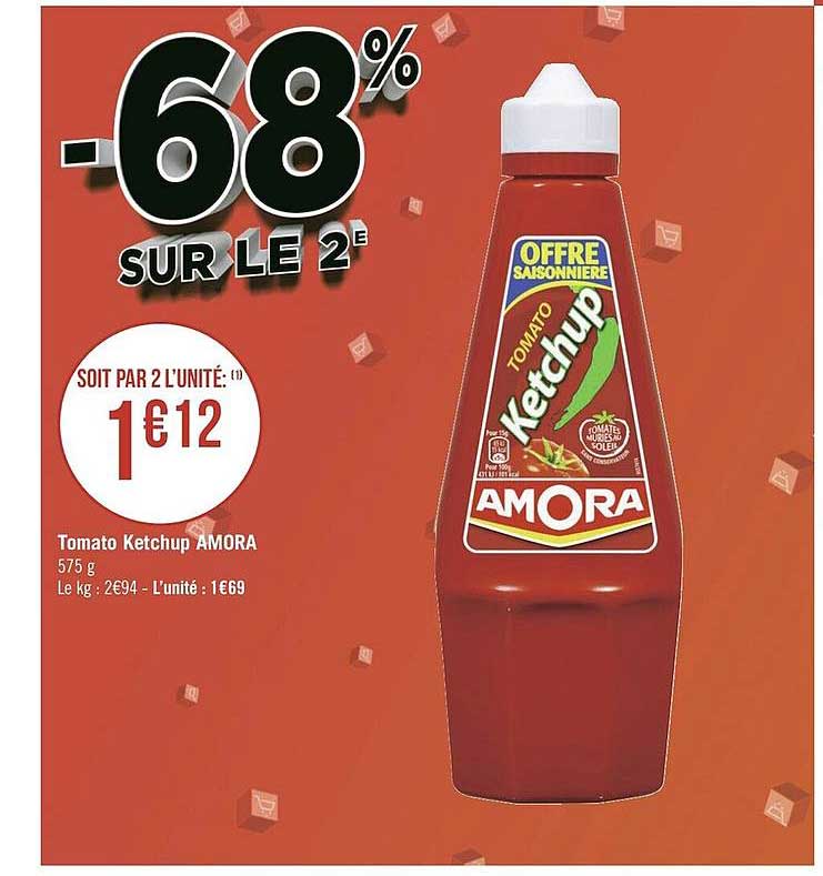 tomato ketchup amora
