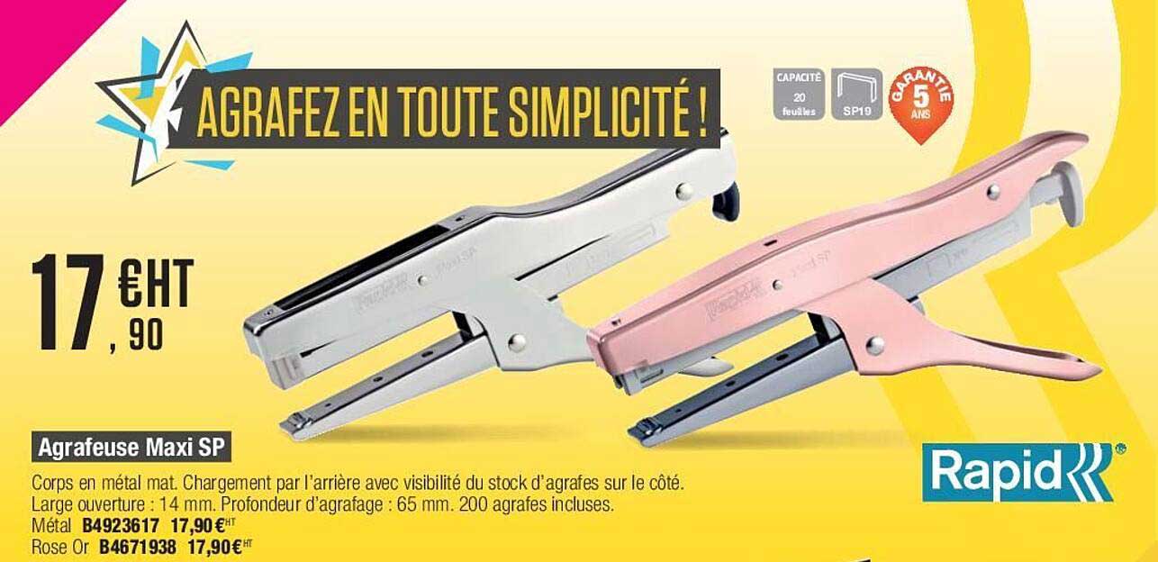 Agrafeuse Maxi Sp Rapid