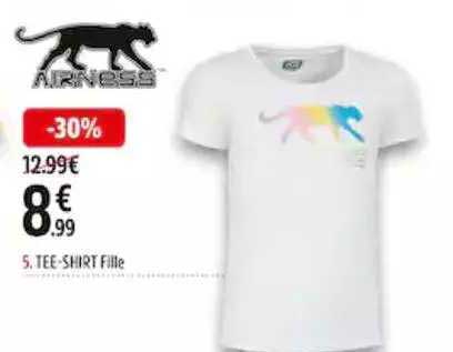 airness garcia tee-shirt fille