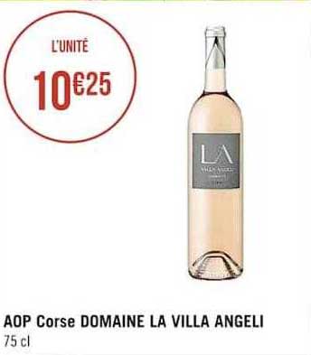 aop corse domaine la villa angeli