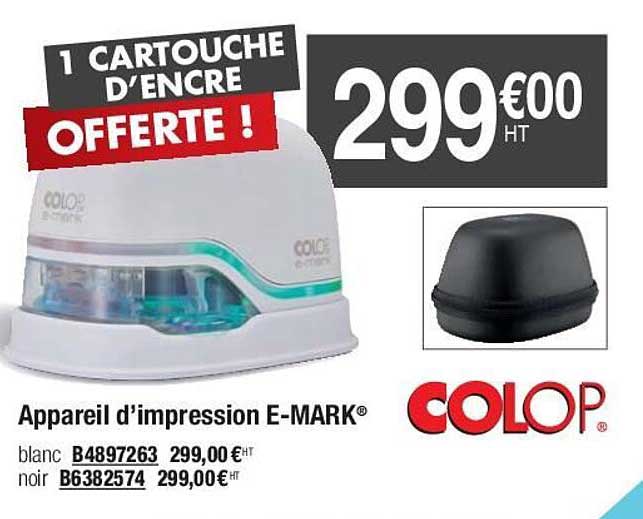 appareil d'impression e-mark colop