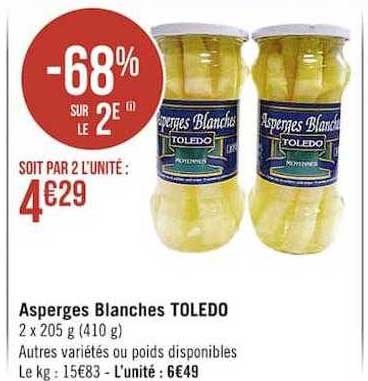 Asperges Blanches Toledo