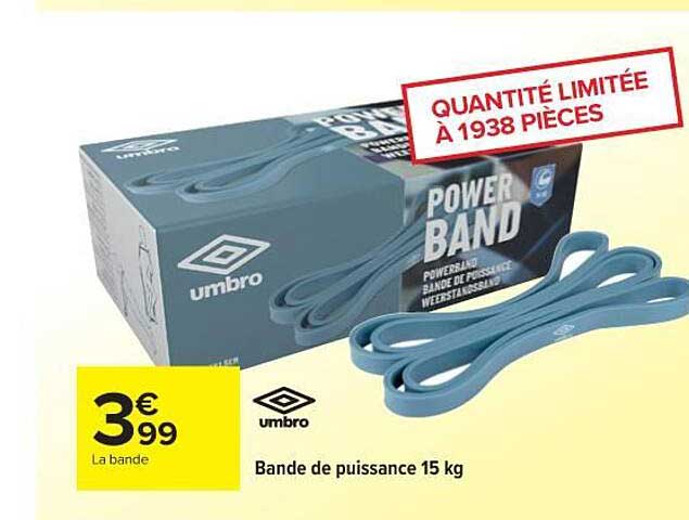 Bande De Puissance 15 Kg Umbro