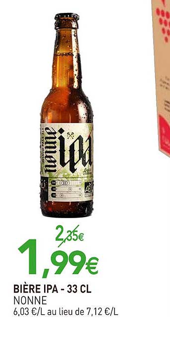 bière ipa nonne - 33 cl