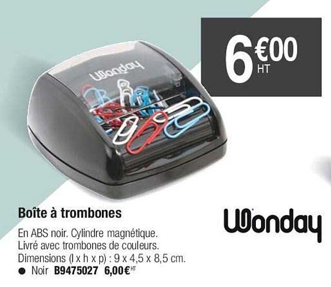 Boîte à Trombones Wonday