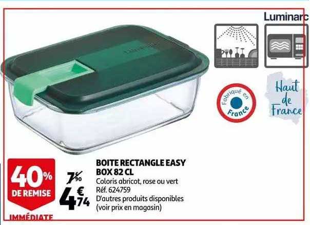 Boîte Rectangle Easy Box 82 Cl