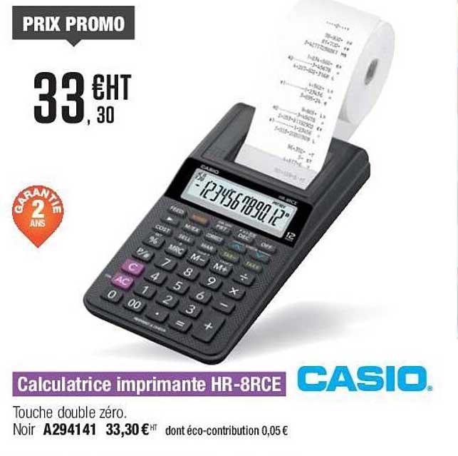 Calculatrice Imprimante Hr-8rce Casio