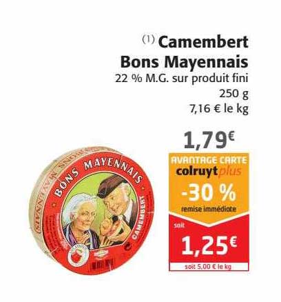 camembert bons mayennais