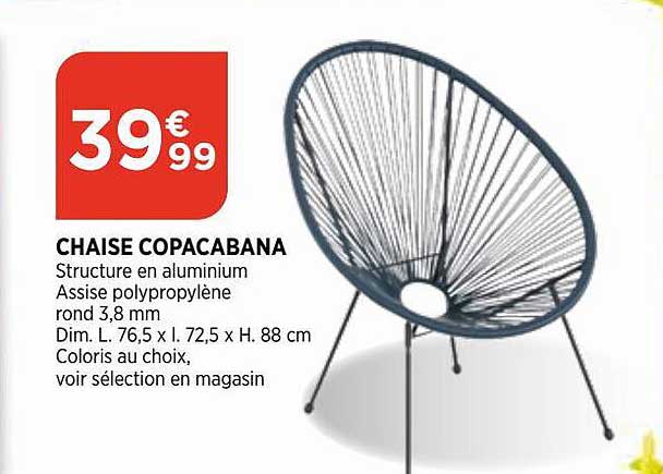 Chaise Copacabana