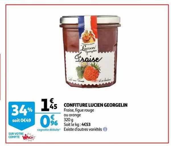 confiture lucien georgelin