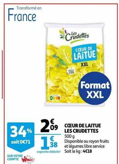 Cœur De Laitue Les Crudettes