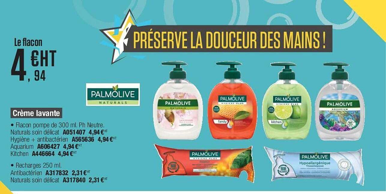 crème lavante palmolive