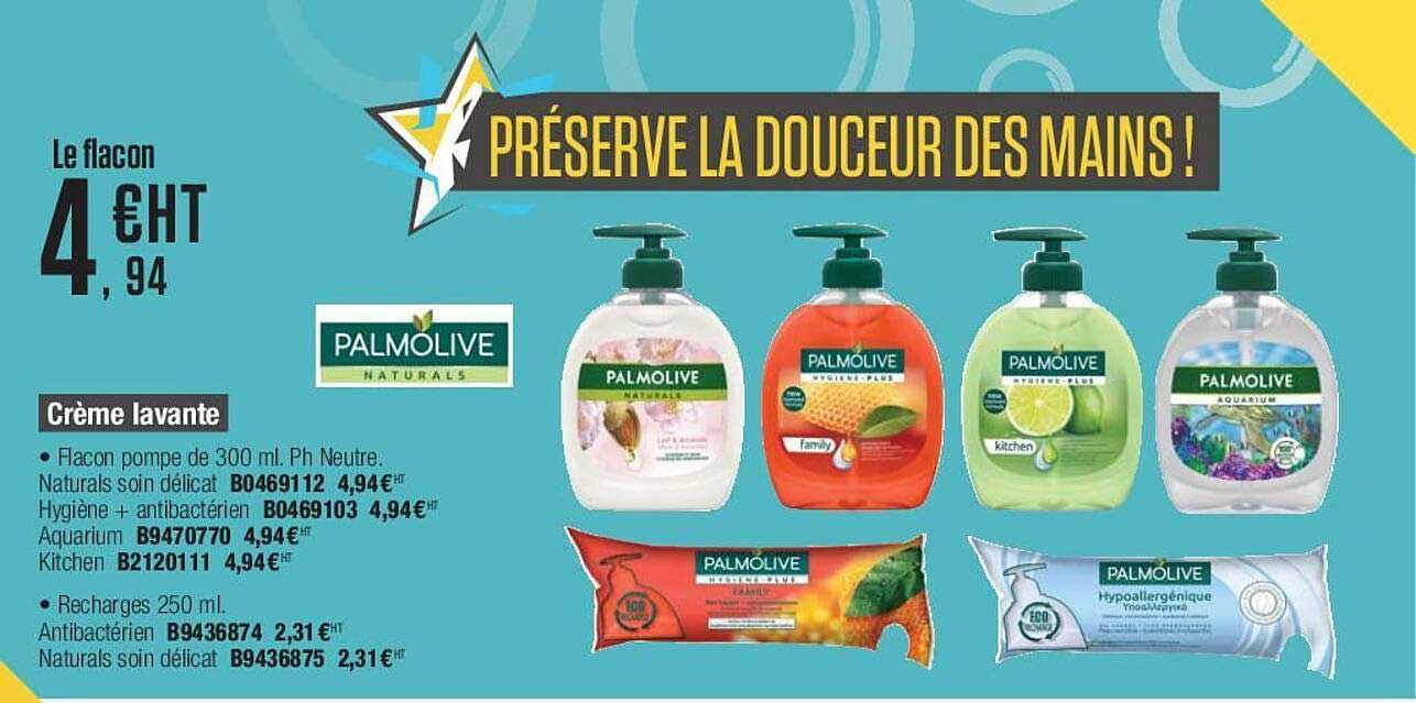 crème lavante palmolive