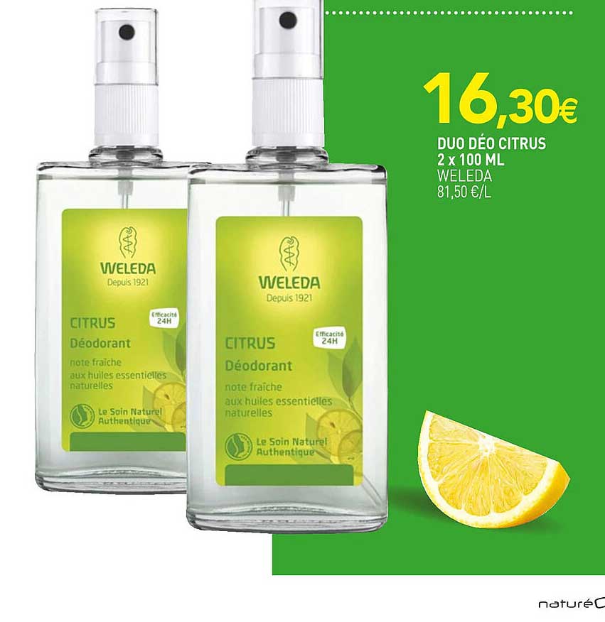 duo déo citrus 2 x 100 ml