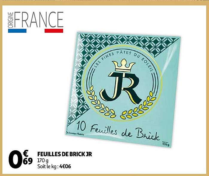 feuilles de brick jr