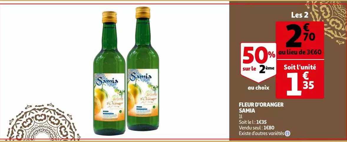 fleur d'oranger samia